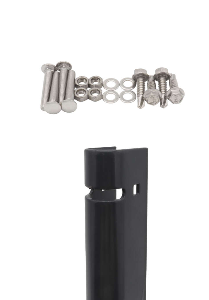 Zaunanschlussleiste U-Profil